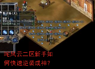 咤风云二区新手如何快速逆袭成神？