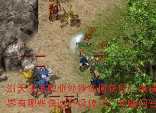 幻天决单职业外挂如何获取？纵横传奇世界有哪些快速升级技巧？攻略问答全解析