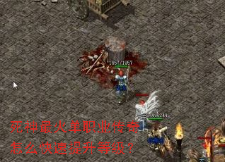 死神最火单职业传奇怎么快速提升等级？