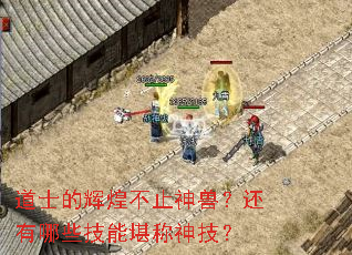 道士的辉煌不止神兽？还有哪些技能堪称神技？