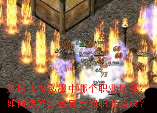 灵域传奇私服中哪个职业最强？如何选择适合自己的职业路线？