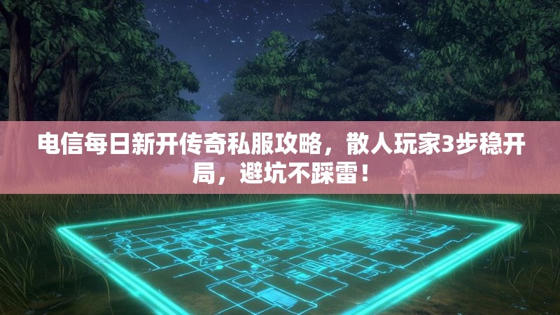 电信每日新开传奇私服攻略,散人玩家3步稳开局,避坑不踩雷! 电信每日新开传奇私服攻略,散人玩家3步稳开局,避坑不踩雷!