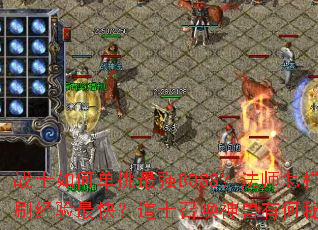 战士如何单挑最强BOSS?法师怎样群刷经验最快?道士召唤神兽有何秘诀? 战士如何单挑最强BOSS?法师怎样群刷经验最快?道士召唤神兽有何秘诀?