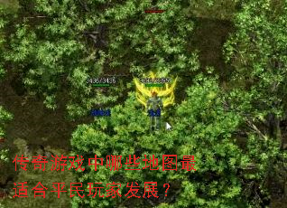 传奇游戏中哪些地图最适合平民玩家发展? 传奇游戏中哪些地图最适合平民玩家发展?