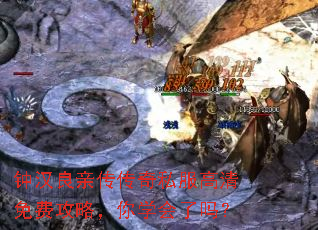 钟汉良亲传传奇私服高清免费攻略，你学会了吗？