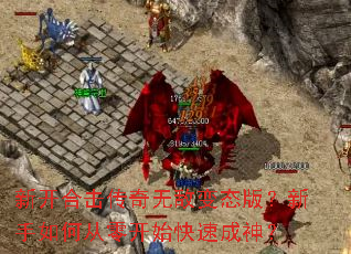 新开合击传奇无敌变态版？新手如何从零开始快速成神？