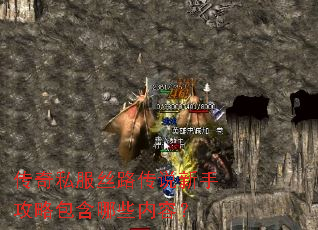 传奇私服丝路传说新手攻略包含哪些内容？