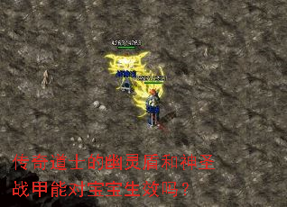 传奇道士的幽灵盾和神圣战甲能对宝宝生效吗？