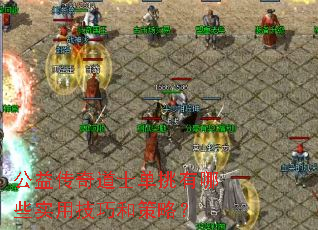 公益传奇道士单挑有哪些实用技巧和策略？