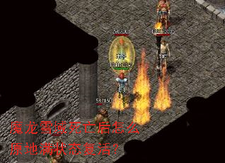 魔龙雪域死亡后怎么原地满状态复活？
