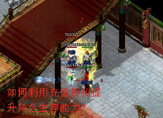 如何利用充值折扣提升角色生存能力？