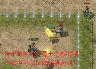 传奇游戏中，勇士们都有哪些途径可以获取珍稀药剂？