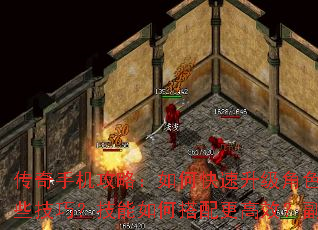 传奇手机攻略:如何快速升级角色?装备强化有哪些技巧?技能如何搭配更高效?副本攻略全解析 传奇手机攻略:如何快速升级角色?装备强化有哪些技巧?技能如何搭配更高效?副本攻略全解析