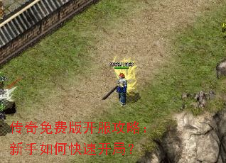 传奇免费版开服攻略：新手如何快速开局？