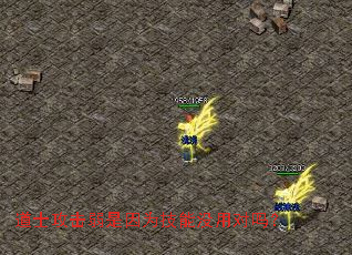 道士攻击弱是因为技能没用对吗？