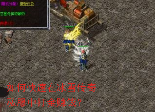 如何快速在冰雪传奇私服中打金赚钱？