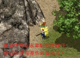 黄金传奇玩家单职业挑战怪物试验场有哪些必备技巧？