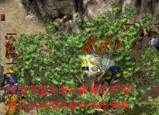 传奇流星火雨技能真的无解？资深玩家实战破解策略分享