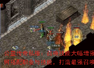 公益传奇私服：召唤技能大幅增强，如何搭配职业与技能，打造最强召唤流？