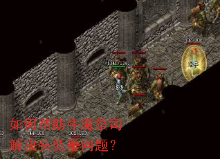 如何帮助牛魔祭司解决头低垂问题？