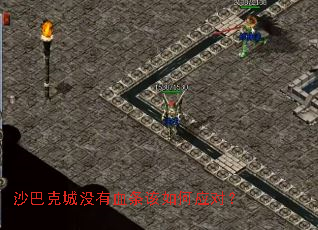 沙巴克城没有血条该如何应对? 沙巴克城没有血条该如何应对?