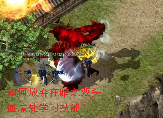 如何放弃在暗之双头血魔处学习技能? 如何放弃在暗之双头血魔处学习技能?