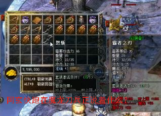 阿玄快跑在魔龙刀兵正说着什么？