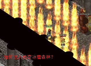 如何进入传奇冰雪森林？