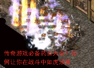 传奇游戏必备药品大全？如何让你在战斗中如虎添翼