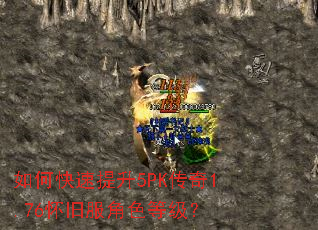 如何快速提升5PK传奇1.76怀旧服角色等级？