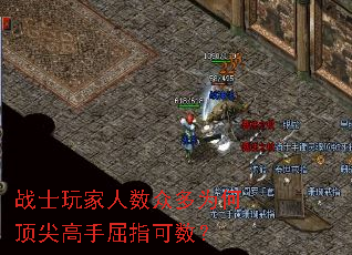 战士玩家人数众多为何顶尖高手屈指可数？