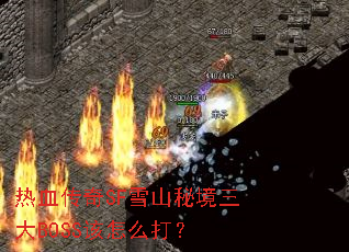 热血传奇SF雪山秘境三大BOSS该怎么打? 热血传奇SF雪山秘境三大BOSS该怎么打?