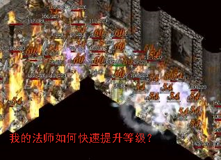 我的法师如何快速提升等级？