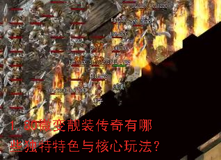 1.80微变靓装传奇有哪些独特特色与核心玩法？