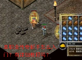 单职业传奇新手怎么入门?有详细教程吗? 单职业传奇新手怎么入门?有详细教程吗?