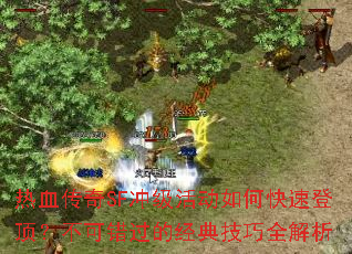 热血传奇SF冲级活动如何快速登顶？不可错过的经典技巧全解析