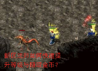 新区法师如何快速提升等级与赚取金币？