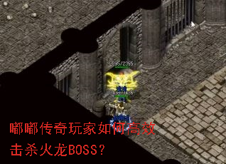 嘟嘟传奇玩家如何高效击杀火龙BOSS？