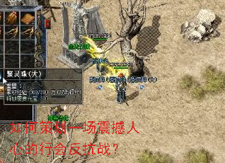 如何策划一场震撼人心的行会反抗战? 如何策划一场震撼人心的行会反抗战?