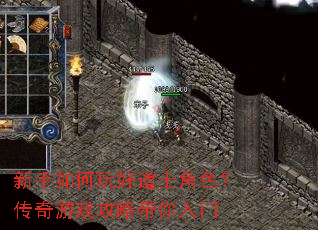 新手如何玩好道士角色？传奇游戏攻略带你入门