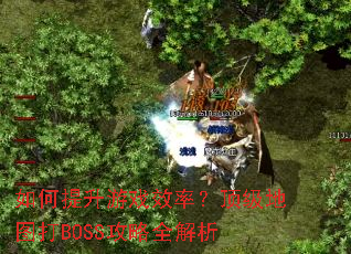 如何提升游戏效率？顶级地图打BOSS攻略全解析