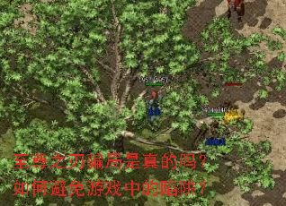 至尊之刃骗局是真的吗？如何避免游戏中的陷阱？