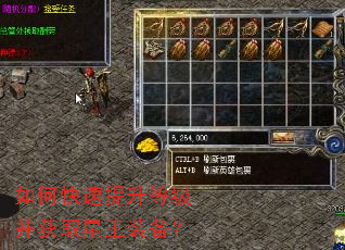 如何快速提升等级并获取星王装备？