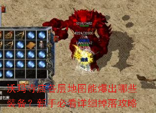 沃玛寺庙各层地图能爆出哪些装备？新手必看详细掉落攻略