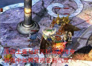 浅谈土豪与贫民玩家在传奇游戏中如何展现各自气度? 浅谈土豪与贫民玩家在传奇游戏中如何展现各自气度?