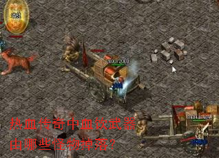 热血传奇中血饮武器由哪些怪物掉落？