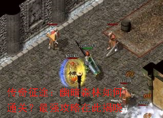 传奇征途:幽暗森林如何通关?最强攻略在此揭晓 传奇征途:幽暗森林如何通关?最强攻略在此揭晓