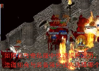 如何在传奇私服中快速提升战力,战法道组合与装备强化优先选择哪个? 如何在传奇私服中快速提升战力,战法道组合与装备强化优先选择哪个?