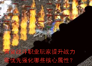黄金战斗职业玩家提升战力需优先强化哪些核心属性？