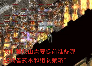 攻打狐歧山需要提前准备哪些装备药水和组队策略? 攻打狐歧山需要提前准备哪些装备药水和组队策略?